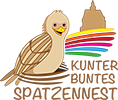 Logo Kita Kunterbuntes Spatzennest